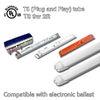 Energy Saving 9W SMD T8 Led Tube Light  1080lm , 2ft T8 Led Replacement Lamps