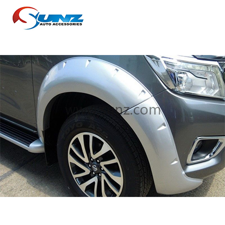 NISSAN NAVARA NP300 2014 SILVER FENDER FLARE