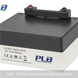 12V Electric Trolley Golf Cart Lithium Battery