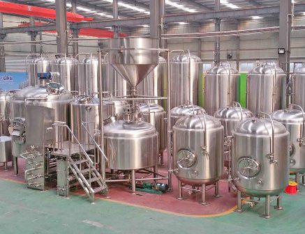 4500L Stainless Steel brewhouse system