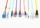 MU MTRJ Single Mode Patch Cord /  Duplex Multimode Fiber Optic Cable