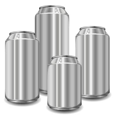 best selling items for good quality silver color custom tin beer can