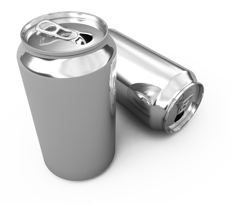 empty custom blank tin cans for beverage