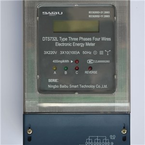 THREE PHASE ELECTRONIC WATTHOUR METER