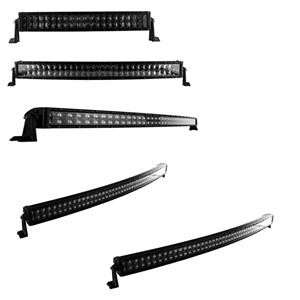 3W Cree Chips 4D Lens Screw Type Double Row Curved LED Light Bar
