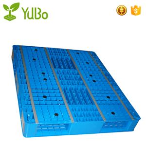 1400*1100mm Steel Tubes Reinforced Anti-Slip Strip Plastic Pallets