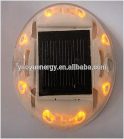 360 Reflective Cat Eyes Plastic Solar Road Stud 8 LED