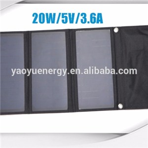 Portable Folding Solar Panel Charger Usb Output Solar Charger For Camping Travel Hiking