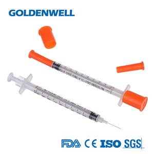 Plastic 0.5ml Insulin Syringe