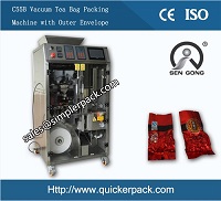 Loose Ceylon Tea Vacuum Packing Machine with Inner Bag