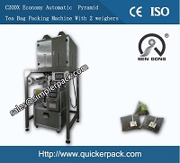 Economy Pyramid Peppermint Tea Bag Packing Machine