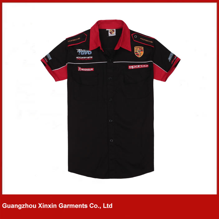 Fashion design high quality working shirts for men