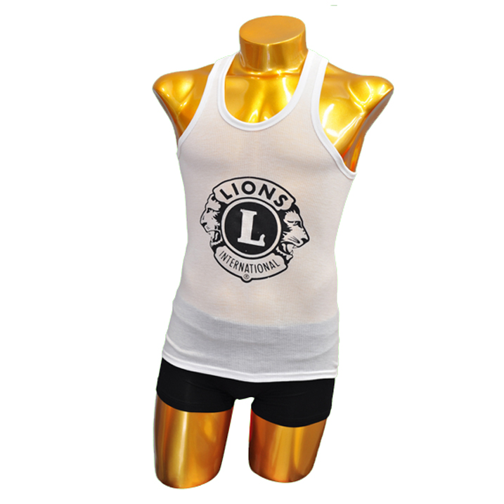 Factory Wholesale Yiwu Market Cheap Printed Tank top White Printed Vest
