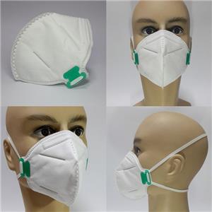 NIOSH Approved Flat Fold N95 Half Face Mask
