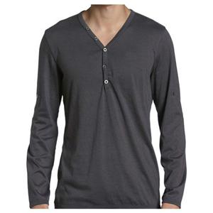 Men& acute;s Soft And Comfortable Polyester Long-sleeved V-neck Sublimation Printed Shirts