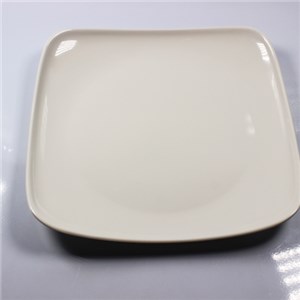 Restaurant Square White Melamine Dessert Suqare Salad Plate