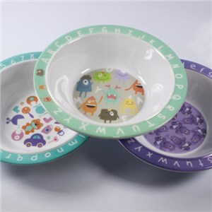 Eco Friendly Plastic Melmaine Kid Toddler Baby Children& acute;s Cereal Bowl