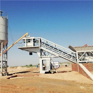 YHZS25 Mobile Concrete Batching Plant