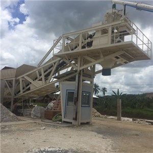 YHZS35 Mobile Concrete Batching Plant