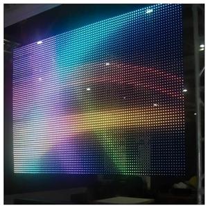 P37.5 Outdoor LED Video Curtain Mesh