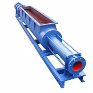 Dewatered Sludge Screw Pump