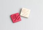 Custom Lotus Personalized Resin Soap Stamps For Printing Pattern On Scrapbook