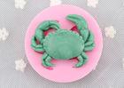 Crab Shaped Silicone Cake Molds , Round Silicone Moulds For Sugarpaste
