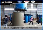 Multi Functional Vertical Pipe Moulding Machine , Rcc Pipe Making Machine Cast Steel