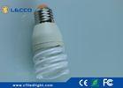 Cool White High Lumen Cfl Bulbs , Half - Full Spiral 18 Watt Light Bulb 62 LM / W