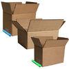 Corrugated Cardboard Mailing Boxes , Cardboard Storage Boxes CMYK Printing
