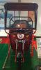 Waterproof Electric Cargo Motorcycle Tricycle , Battery Operated Rickshaw For Carrying Goods