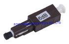 Male to Female FTTX  MU Optical Fiber Attenuator 0dB to 25dB