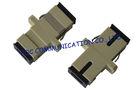 Fiber Optic Adapter SC MM Simplex and Duplex High Stability For FTTX networks