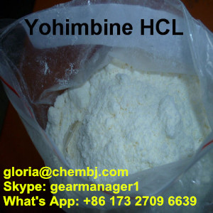 98% Purity Plant Extract Powders 65-19-0 Yohimbine Hydrochloride