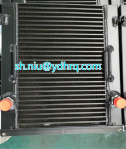 Oil cooler for hydraulic system, radiator, condensor