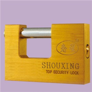 Rectangle Type Brass Padlock