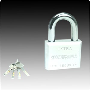 Square Type Steel Padlock