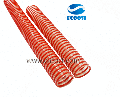 Heavy-walled PVC suction & delivery hose for liquids and powders