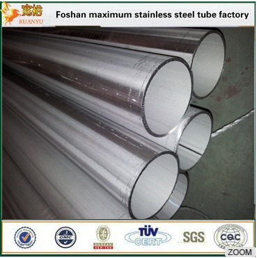 ASEM B36.19M SUS304 316 stainless steel welded pipe for oil mills