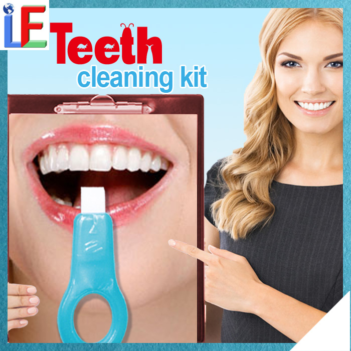 Safe Material Melamine Sponge Teeth Whitening Kit