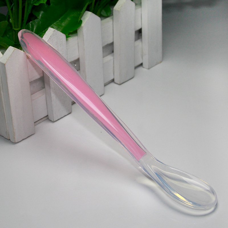 Vegetable Baby Silicone Feeding Spoon For Baby (eating Utensil）