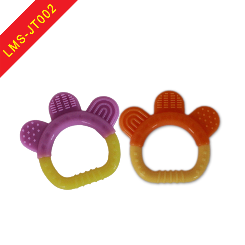 Bpa Free Food Grade Silicone Baby Teether