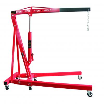 2T Foldable Hydraulic Shop Crane