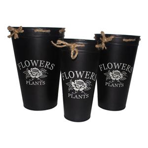 Round Bucket Planters