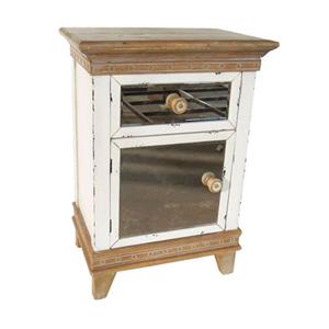 Small Mirrored Bedside Cabinets