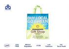 RPET Material Gift Shop Bags , Reusable Shopping Bags For Promotion 320 * 200 * 340mm