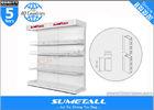 Customized Store Display Racks / Retail Display Shelves With Lighting Box For Advertising