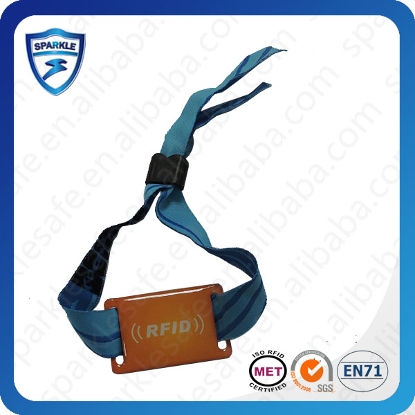 NFC nylon RFID wristband