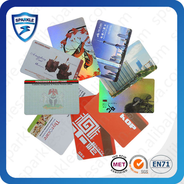 Smart colorful printing RFID card
