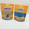 Sealable Stand Up Pet Food Bag Packaging For Dog Treats PET / PE Material